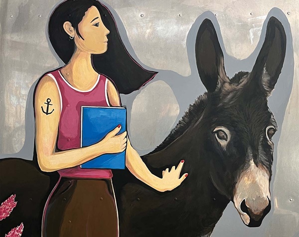 Book Burro hits the road