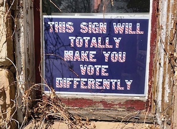 Signs of the times