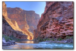 A river runs through it
