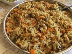 Making sweet, sweet plov