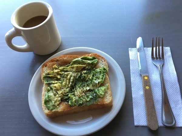 Smashing avocados